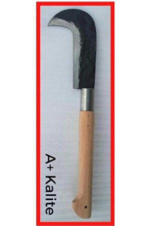 Sürmene Yıldızlı Dövme Çelik Tahra Orak Odun Budama Dal Kesme Sürmeneden