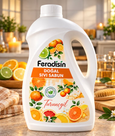 Feradisin Turunçgiller Doğal Sıvı El Sabunu 2 Lt. 