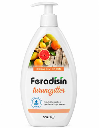 Feradisin Turunçgiller Doğal Sıvı El Sabunu 2 Lt. 