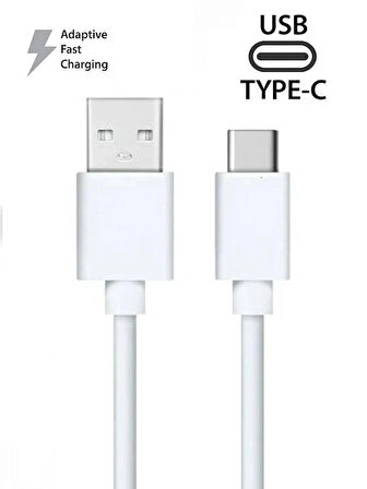 Samsung Uyumlu 1 Metre Type-c Hızlı Şarj Kablosu S8 S9 Plus Note 8 9 A31 A51
