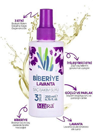 MARA BIBERIYE LAVANTA SAC SUYU 200 ml