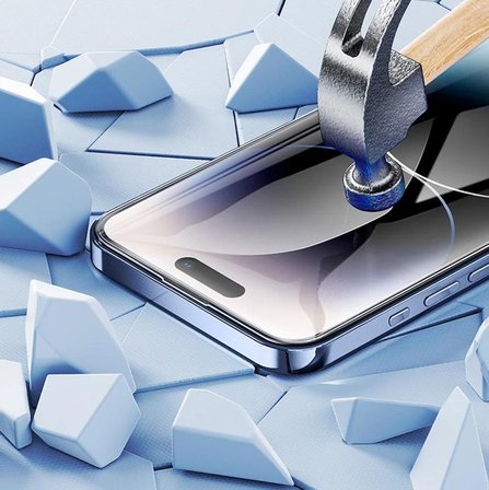 iPhone 15 Pro Max Ultra İnce Nano Micro Temperli Ekran Koruyucu