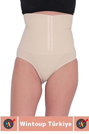 Özel Üretim Vücut Şekillendirici Beden Küçülten Toparlayıcı Ağraflı Yüksek Bel Slip Korse