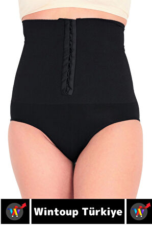 Özel Üretim Vücut Şekillendirici Beden Küçülten Toparlayıcı Ağraflı Yüksek Bel Slip Korse