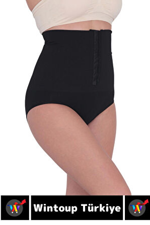 Özel Üretim Vücut Şekillendirici Beden Küçülten Toparlayıcı Ağraflı Yüksek Bel Slip Korse