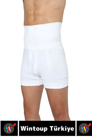 Özel Üretim Göbek Kalça Toparlayıcı Sıkılaştırıcı Bel Düzleştirici İnceltici Erkek Duble Boxer Korse