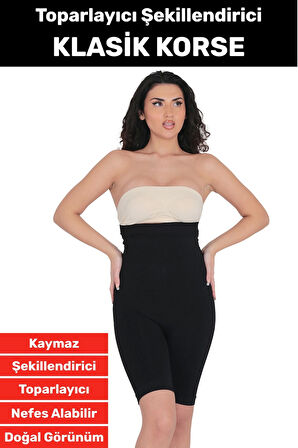 Özel Üretim İz İç Göstermez Kaymaz Sıkılaştırıcı Toparlayıcı İnceltici Klasik Korse