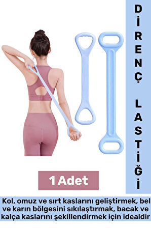 Başlangıç Profesyonel Seviye Bacak Omuz Sırt Esneme Yoga Pilates Orta Sert Egzersiz Direnç Lastiği