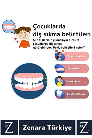 Diş Çene Sıkma Gıcırdatma Bruksizm Önleme Gece Plağı Uyku Aparatı Protez Kap Hediyeli 4 Adet