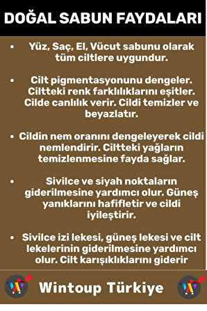 Özel Üretim Doğal Cilt Temizleyici Parlatıcı Nem Dengeleyici Yaşlanma Karşıtı Propolis Sabunu 2 Adet
