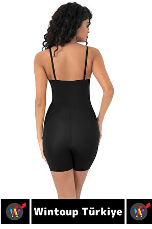 İz Göstermez Kaymaz Sıkılaştırıcı Toparlayıcı Vücut Şekillendirici LAZER KESİM Tam Boy Askılı Korse