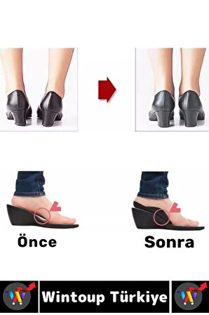 Unisex Gündelik Kullanım Konforlu Destekleyici Ayak Düz Taban Düzeltici Esnek Silikon Topuk Yastığı