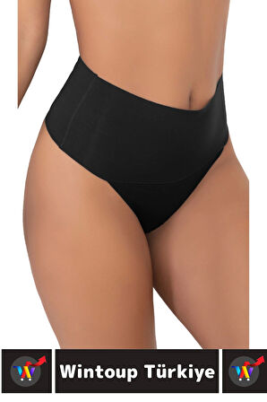 İz İç Göstermez Kaymaz Sıkılaştırıcı Toparlayıcı Vücut Şekillendirici LAZER KESİM Külot korse