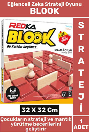 Eğitici Görsel Algı Strateji Zeka Gelişimi Analitik Düşünme Odaklanma Eğlenceli Oyun BLOOK