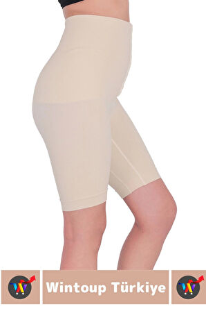 Özel Üretim Vücut Şekillendirici Beden Küçülten Sıkılaştıran Ağraflı Paçalı Toparlayıcı Korse