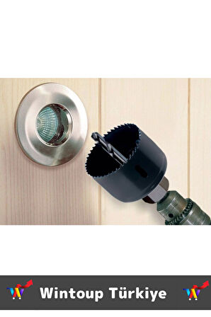 Premium Ağaç Kesme Testere Matkap Ucu Takımı Alçıpan Tavan Kesme 8 Parça PANÇ SETİ