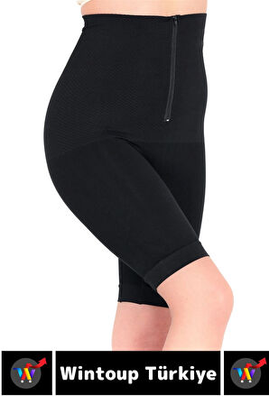 Özel Üretim Vücut Şekillendirici Beden Küçülten Sıkılaştıran Fermuarlı Klasik Toparlayıcı Korse