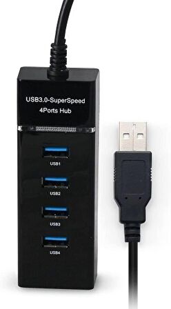 Coverzone Port-13 4 PORT HUB USB 3.0 ÇOĞALTICI ÇOKLAYICI PG-288 1.2 MT