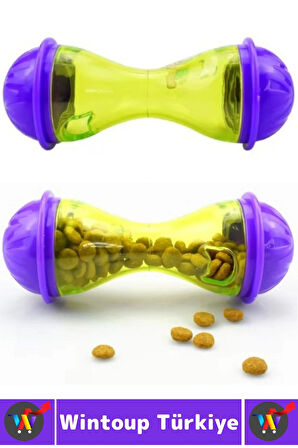 Evcil Hayvan Kedi Avlanma İçgüdüsü Geliştiren Eğlenceli İnteraktif Kedi Ödül Mamalı Oyuncak