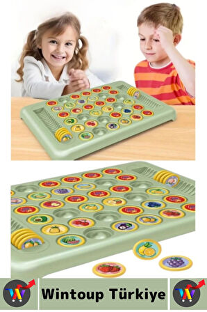 Çocuk Hafıza Dikkat Mantıksal Düşünme Sosyalleşme Beceri Geliştiren Eğitici Hafıza Eşleştirme Oyunu
