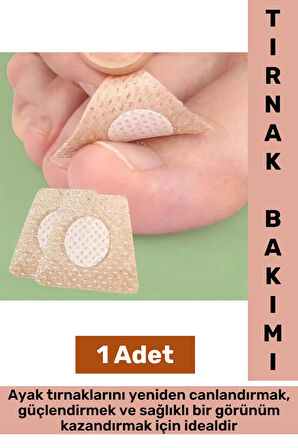 Hasarlı Renk Değiştirmiş Bakım Canlandırma Güçlendirme Sağlıklı Görünüm Tırnak Bakım Onarım Yaması