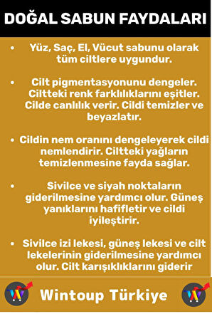 Özel Üretim Masaj Etkili Nemlendirici Kuruluk Giderici Doğal Kabak Lifli Kavun Sabunu 3 Adet