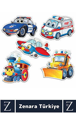 Bebek Gelişim Görsel Algı Düşünme Beceri Gelişimi Eğitici BABY PUZZLE-SEVİMLİ ARAÇLAR