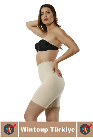 Özel Üretim İz İç Göstermez Kaymaz Sıkılaştırıcı Şekillendirici LAZER KESİM Paçalı Korse