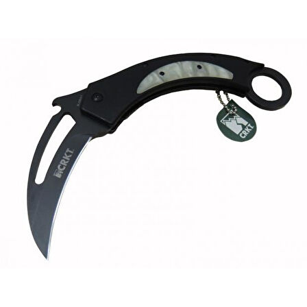 Crkt Dev Boy Blacsrambit Kara Çakı
