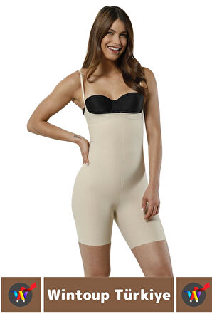 Özel Üretim İz İç Göstermez Kaymaz Sıkılaştırıcı Şekillendirici LAZER KESİM Tam Boy Korse