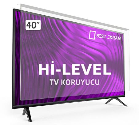 Hilevel 40HL710 TV EKRAN KORUYUCU - Hi level 40" inç 102 Ekran Koruyucu