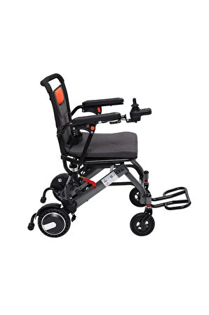 jetty JT-308 Hafif Akülü Tekerlekli Sandalye-19 KG Hafif Akülü-Güçlü Motor Uzaktan Kumandalı