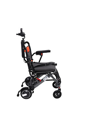 jetty JT-308 Hafif Akülü Tekerlekli Sandalye-19 KG Hafif Akülü-Güçlü Motor Uzaktan Kumandalı