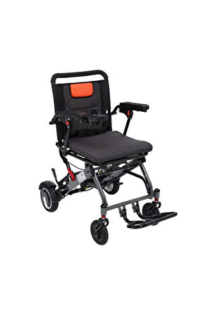 jetty JT-308 Hafif Akülü Tekerlekli Sandalye-19 KG Hafif Akülü-Güçlü Motor Uzaktan Kumandalı