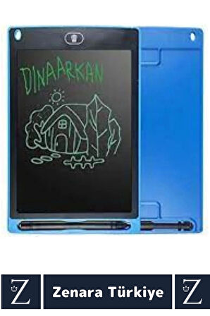 Premium Dijital Silgili Kalemli Çocuk Eğitim Tableti Grafik Ders Not Ödev Resim LCD Writing Tablet