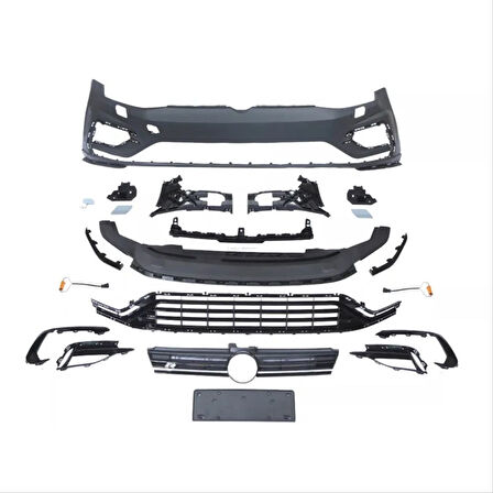 Volkswagen Golf 7 Uyumlu Golf 7.5 R Ön Tampon Panjur Seti