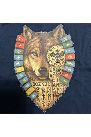 Göktürk Baskılı Tişört