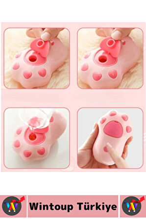 Evcil Hayvan Kedi Banyo Tüy Tarama Masaj Etkili Yumuşak Zararsız Pati Tasarımlı Pratik Buharlı Tarak