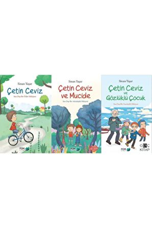 Çetin Ceviz 3 Kitap Set Mucide Gözlüklü Çocuk Sinan Yaşar