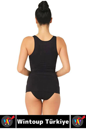 Özel Üretim Vücut Toparlayan Sıkılaştıran Şekillendiren Rahat Esnek Kumaş Kalın Askılı ATLET KORSE