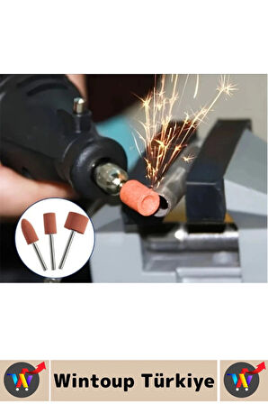 Dayanıklı Atölye Tamir Metal Ahşap Plastik Parlatma Temizleme Çapak Alma Kalıpçı Taşlama Seti 10 Prç