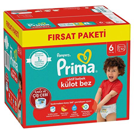 Prima Aktif Bebek 2 Numara 22 Li Ultra Fırsat Paketi