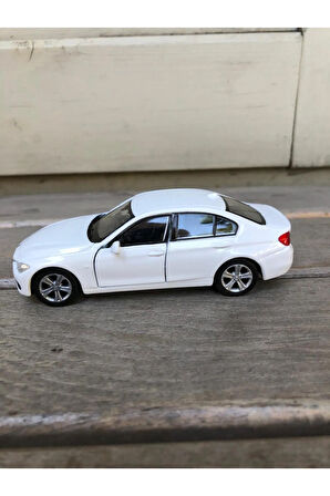 Welly Bmw 335İ Diecast Metal Araba Model Araba Oyuncak Araba Çek Bırak Araba 12 Cm