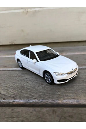 Welly Bmw 335İ Diecast Metal Araba Model Araba Oyuncak Araba Çek Bırak Araba 12 Cm