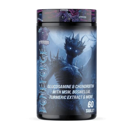 Grimsupps BONEFORGE - Glukozamin, Kondroitin, MSM, Akgünlük ve Zerdeçal Ekstresi 60 Tablet