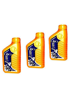 Dot4 Fren Hidrolik Ve Debriyaj Dolum Yağı 500 ml(3 Adet)