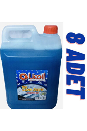 Antifrizli &parfümlü&şampuanlıoto Cam Suyu -12c 5 Litre 8 Adet