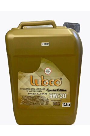 New Yeni Model 5w30 Dpf Tam Sentetik 10,5 Litre Ü.t 2023