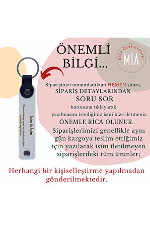 Uluslararası İlişkiler Bölümü Mezunlarına, 26'lı Set, Adınıza Özgü Hatıra Anahtarlık