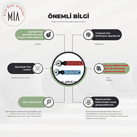 Sarı-Beyaz, İsme Özel, Manevi Güç Veren Hediye İçin, 520 741 8 Kod, Huzur ve Başarı 2'li Anahtarlık
